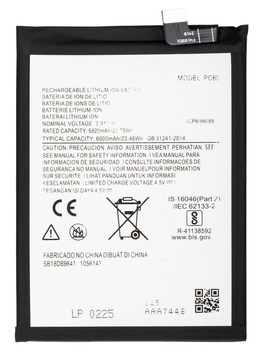Baterija Motorola Moto G54 Power Edition, PC60