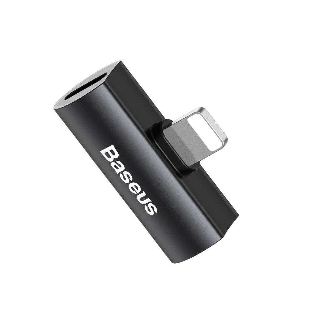Audio Adapter Lightning - Lightning Baseus, Crni CAL46-01