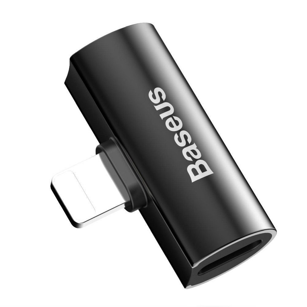Audio Adapter Lightning - Lightning Baseus, Crni CAL46-01