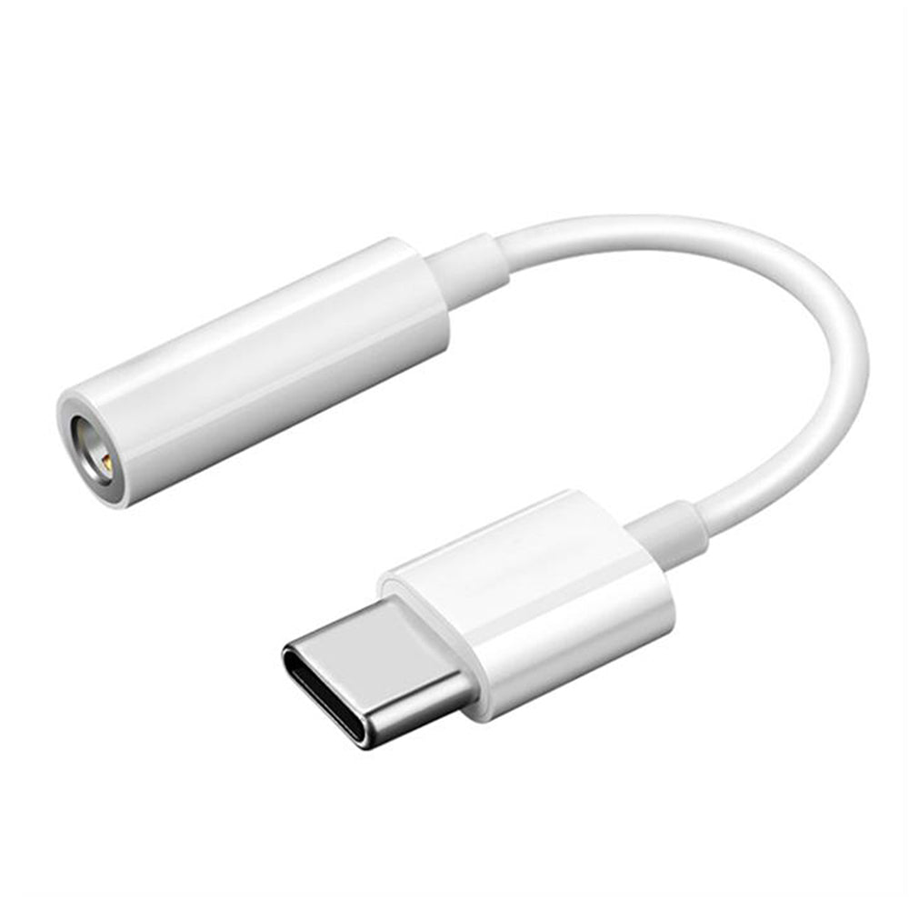 Audio adapter USB-C - 3.5mm Techsuit AC18 MusicBox, Bijeli, Set 2 komada