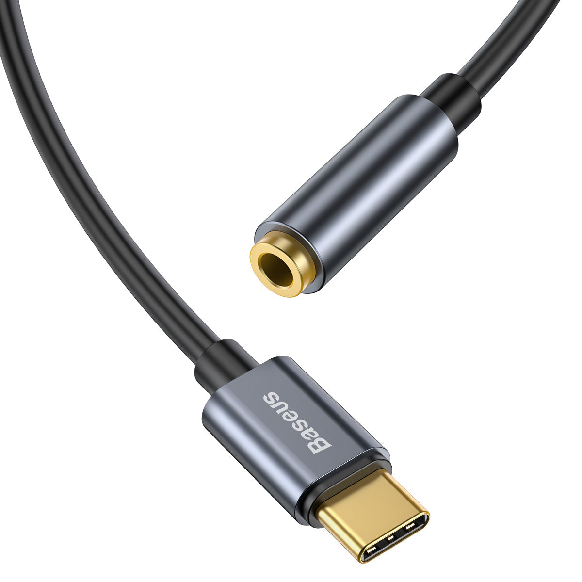 Audio Adapter USB-C - 3.5mm Baseus L54, Sivi CATL54-0G