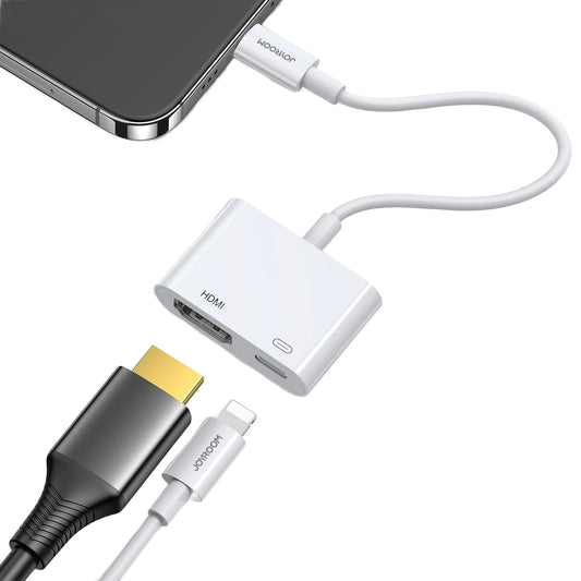 Audio i Video Adapter Lightning - HDMI / Lightning Joyroom S-H141, Bijeli