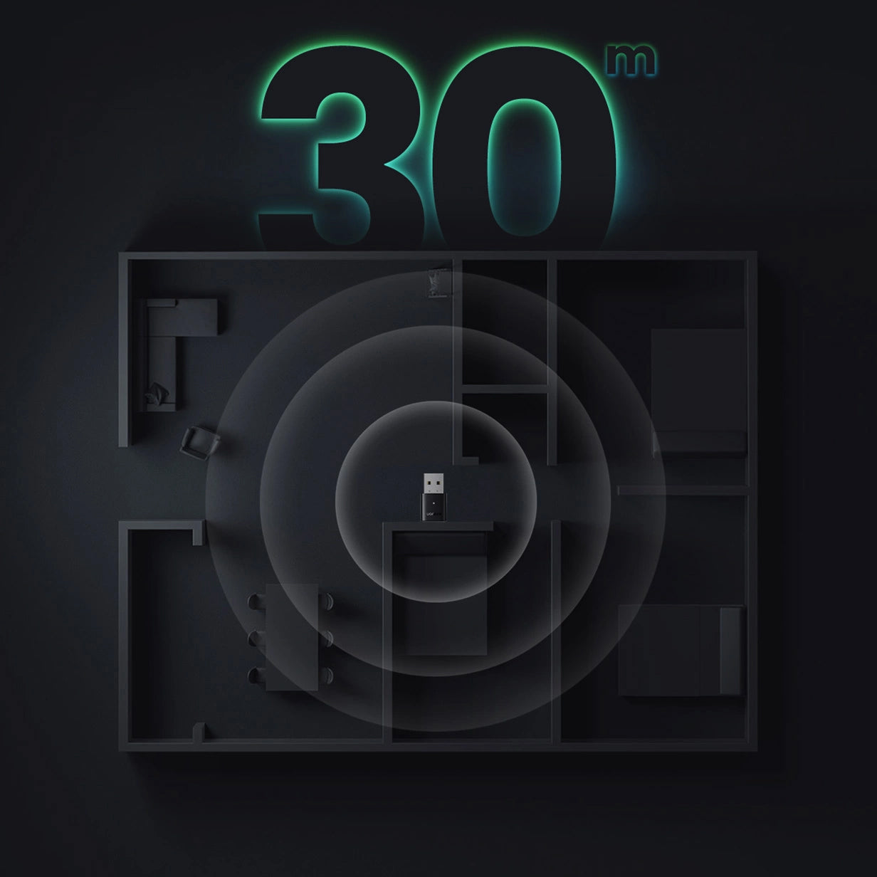 Bluetooth USB adapter UGREEN CM390, Crni