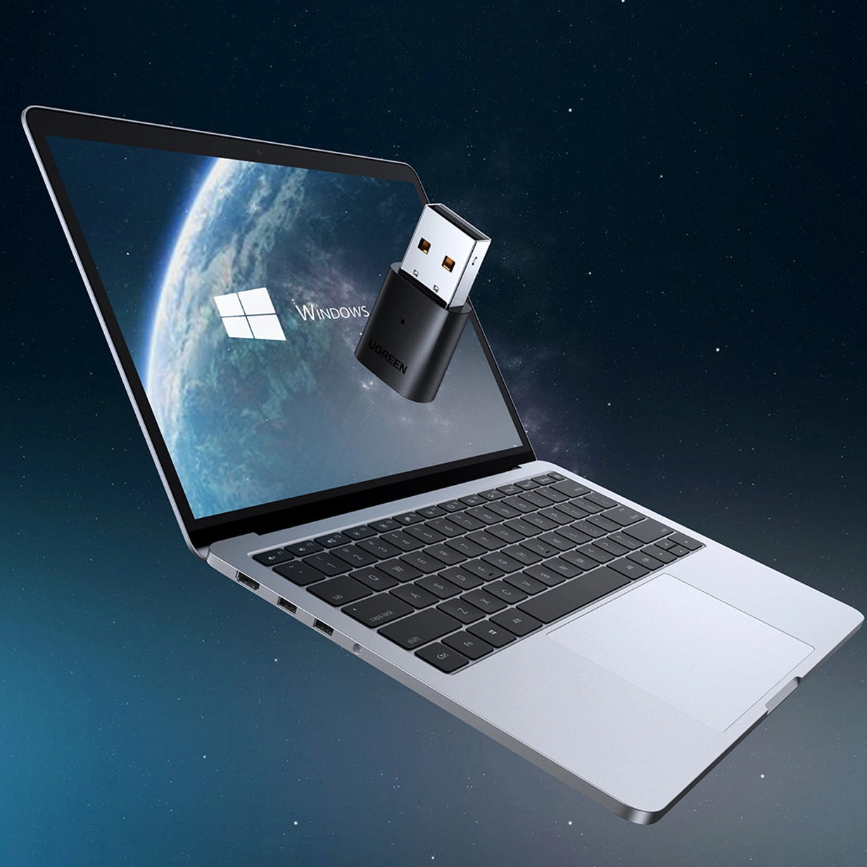 Bluetooth USB adapter UGREEN CM390, Crni