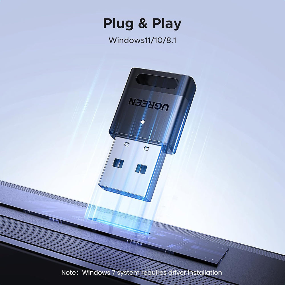 Bluetooth USB adapter UGREEN CM748 (45134), Crni