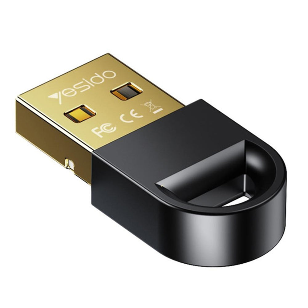 Bluetooth USB adapter Yesido YAU34, Crni