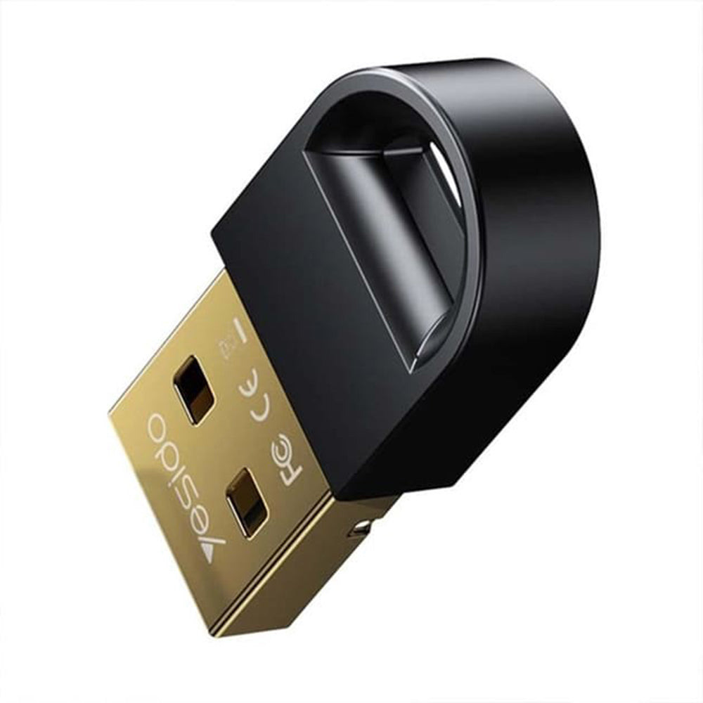 Bluetooth USB adapter Yesido YAU34, Crni