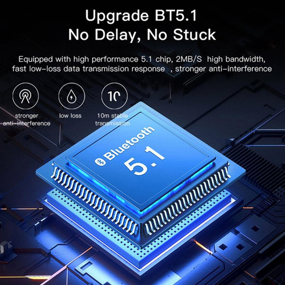 Bluetooth USB adapter Yesido YAU34, Crni