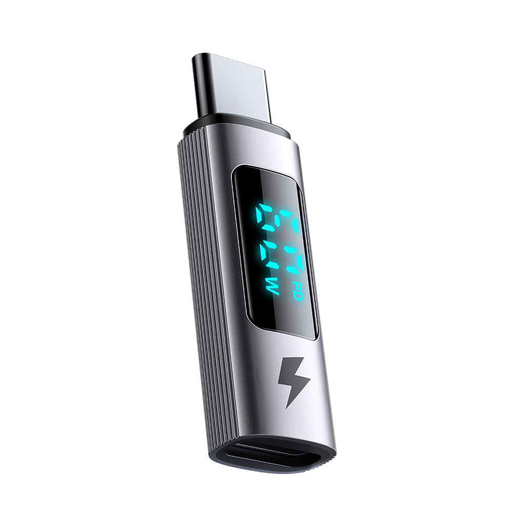 Adapter za podatke i punjenje Lightning - USB-C McDodo OT-5990 Wales Display, Crni