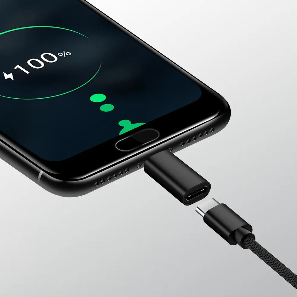 Adapter za podatke i punjenje USB-C - Lightning / microUSB / USB-A Techsuit A19 TriFlashX 3in1, Crni