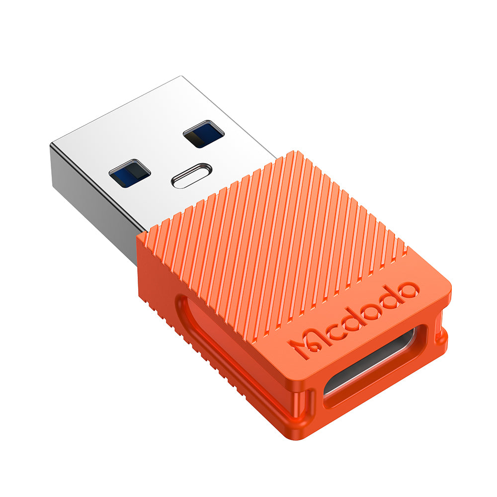 Adapter za podatke i punjenje USB-C - USB-A McDodo OT-6550, Narančasta