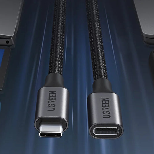 Produžni kabel USB-C UGREEN US372 (45191), 1m, Crni