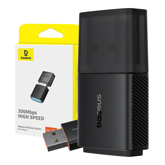 Bežični adapter Baseus FastJoy, Dual Band, 300Mbps, crni B01317600111-03