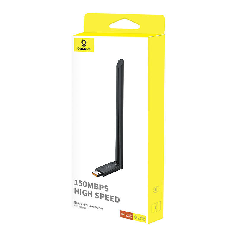 Bežični adapter Baseus FastJoy, 150Mbps, Crni B01317600111-00
