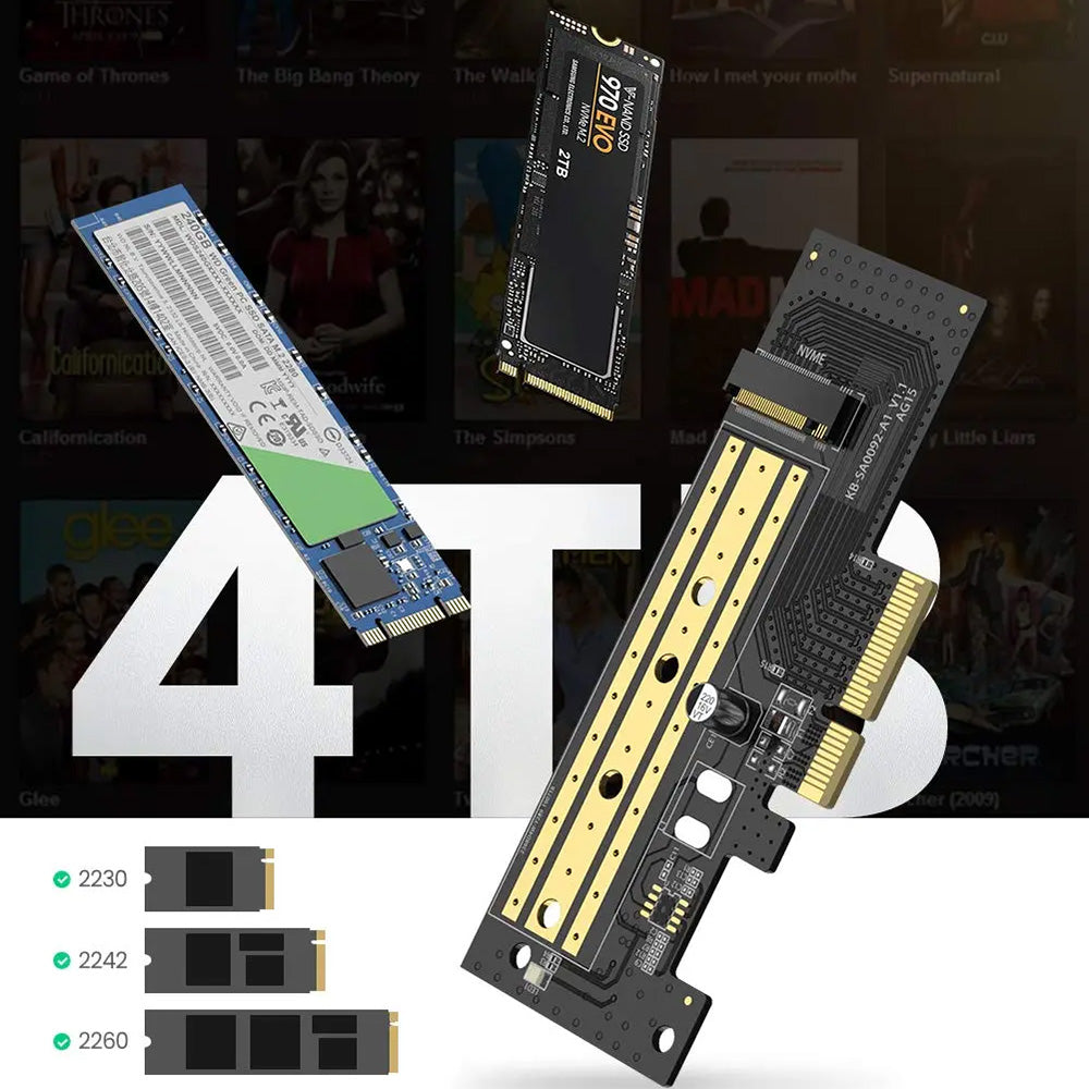 Adapter sučelja SSD UGREEN CM302 (70503), NVMe M.2 - PCIe 3.0 X4