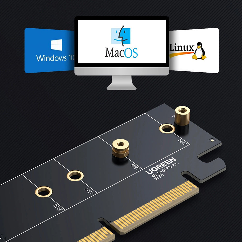Adapter sučelja SSD UGREEN CM465 (30715), NVMe M.2 - PCIe 4.0 X4