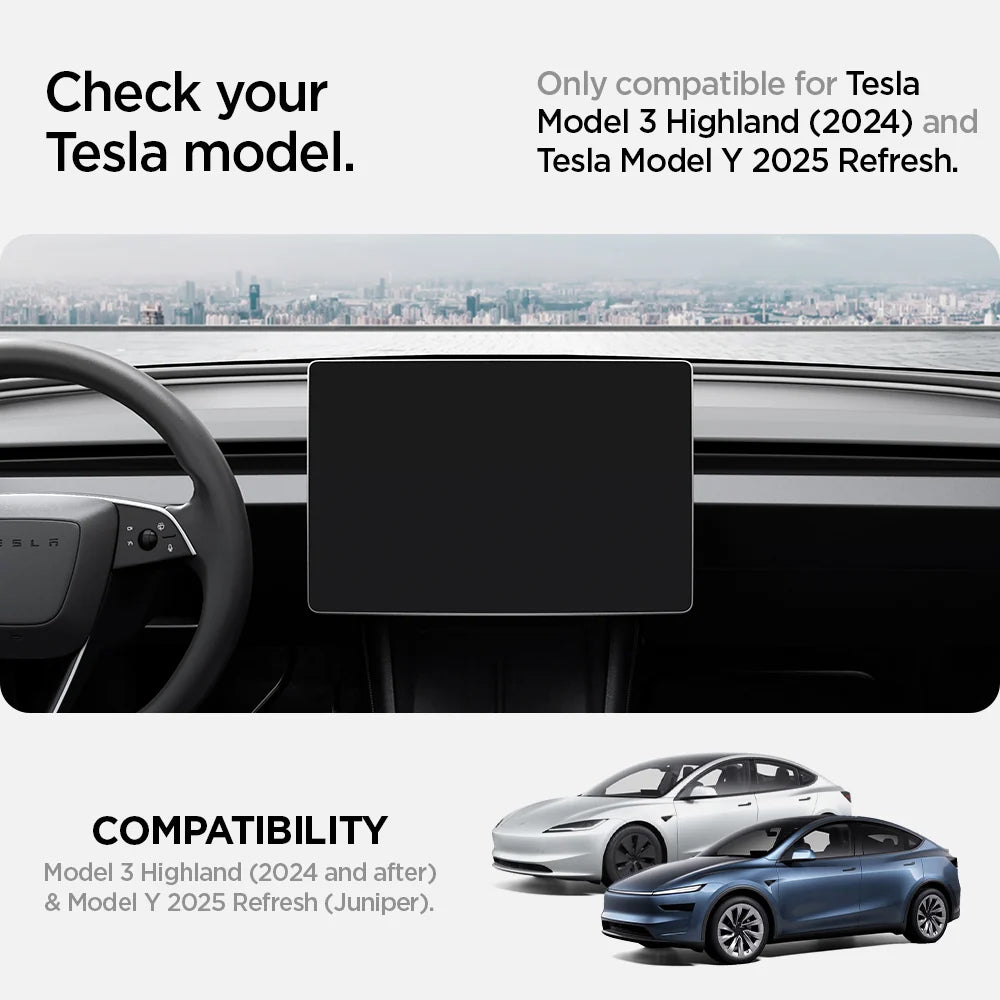 Spigen adapter za auto osvježivač zraka za Tesla Y Juniper / 3 Highland, set od 2 komada ACP10164