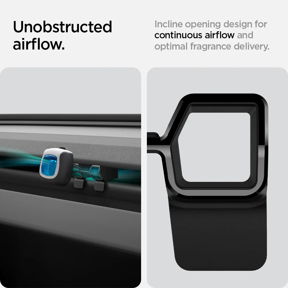 Spigen adapter za auto osvježivač zraka za Tesla Y Juniper / 3 Highland, set od 2 komada ACP10164