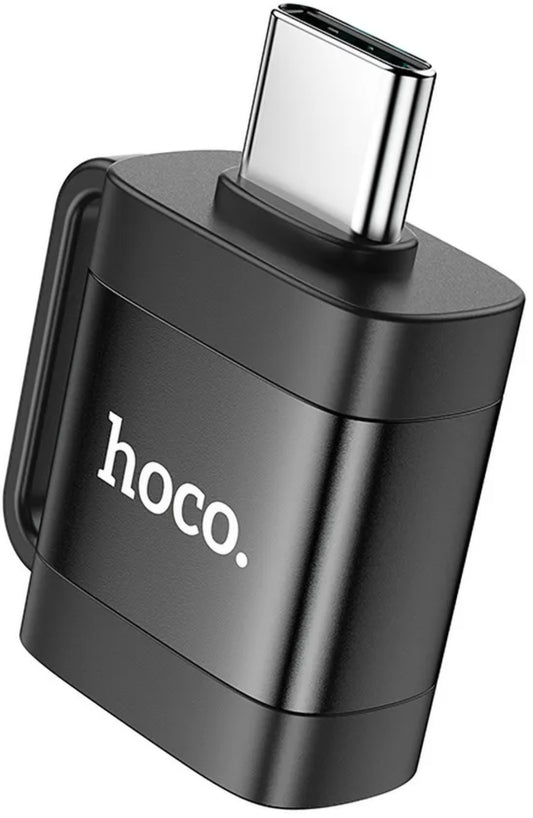 OTG adapter USB-C - USB-A HOCO UA31C, Crni