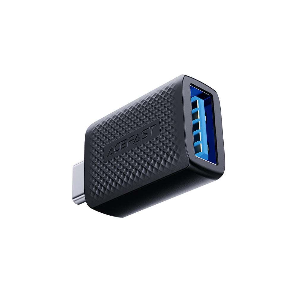 OTG adapter USB-C - USB-A Acefast J1, Crni