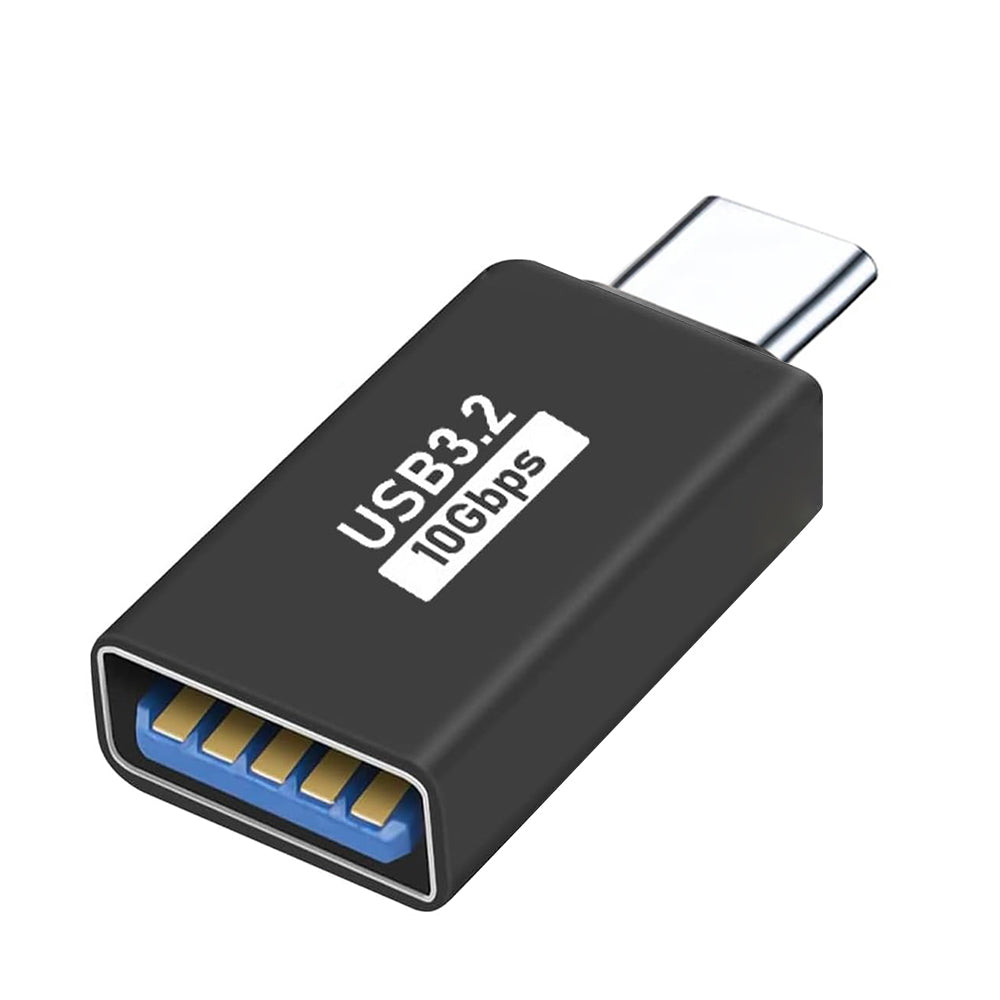 OTG adapter USB-C - USB-A Techsuit A14 AluCoreX, Crni