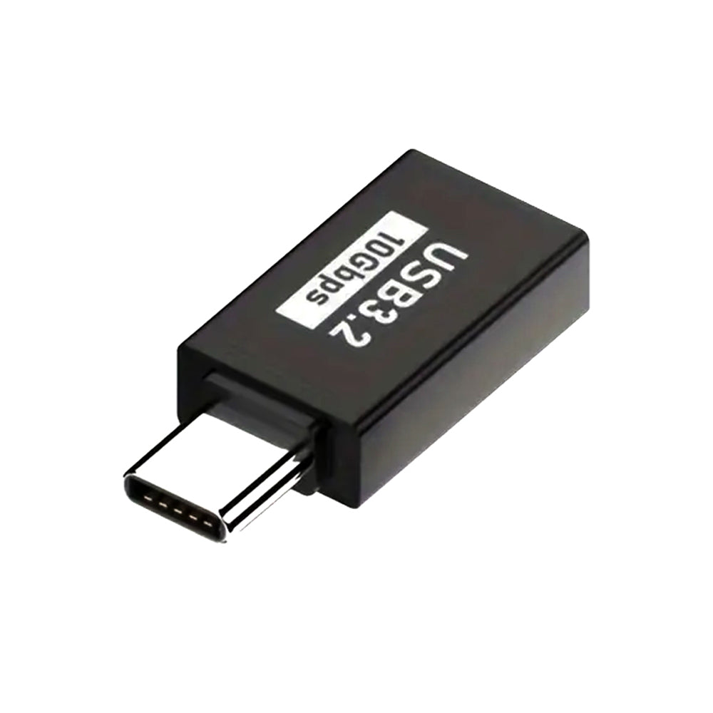 OTG adapter USB-C - USB-A Techsuit A14 AluCoreX, Crni