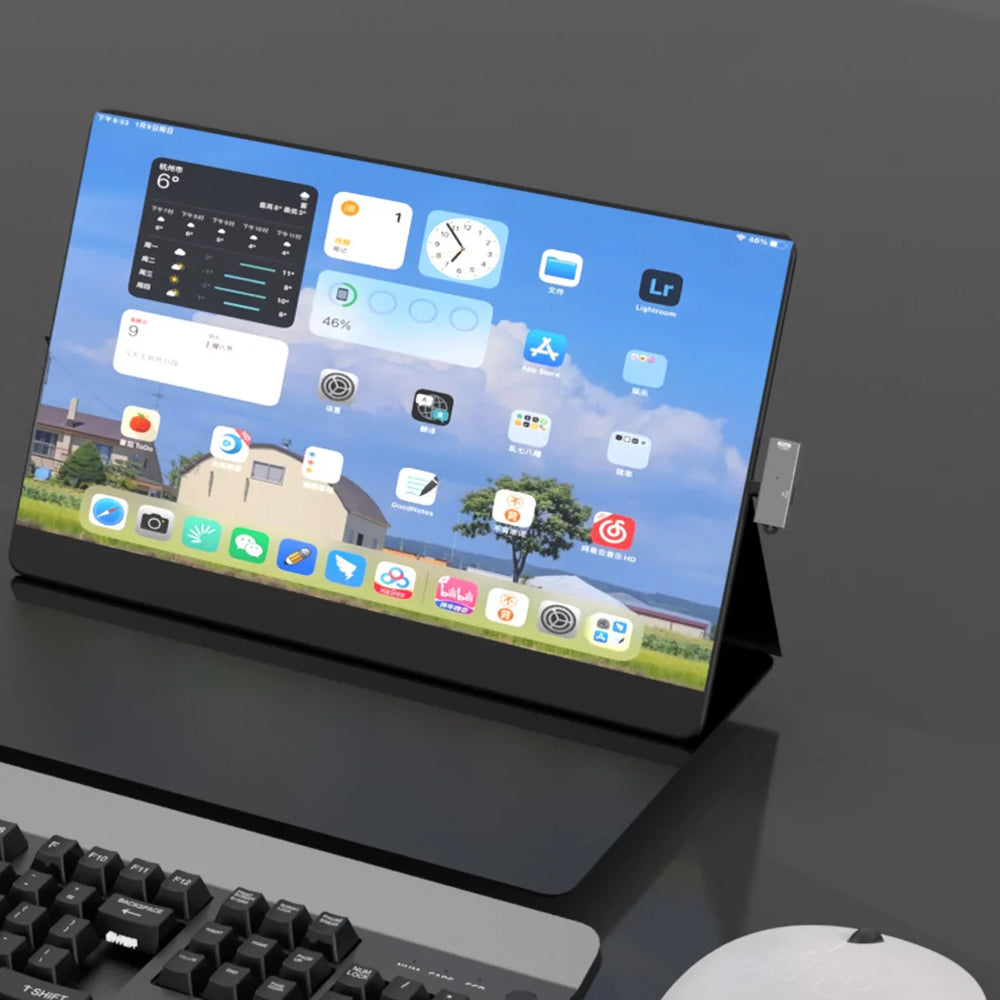 OTG adapter USB-C - USB-A Techsuit A21, Sivi