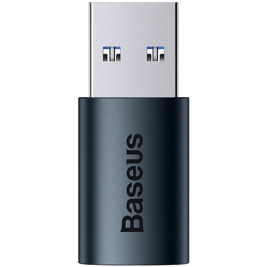 Adapter za prijenos podataka i punjenje USB-C - USB-A Baseus Ingenuity, Plavi ZJJQ000103