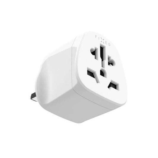Adaptor mreže Fixed EU / US / AUS - UK, Bijeli