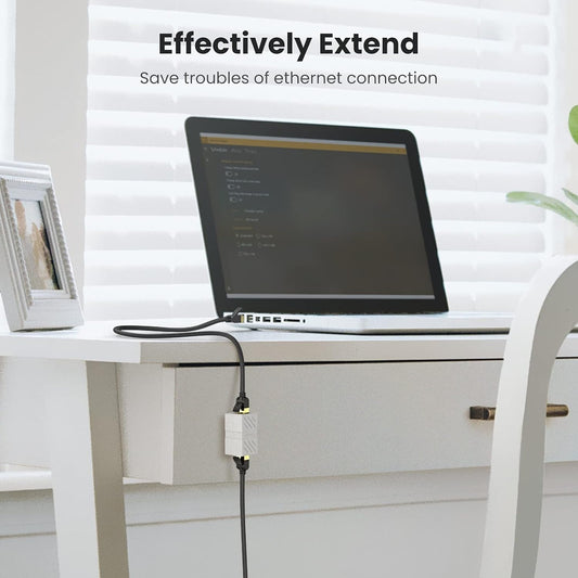 Mrežni adapter UGREEN NW114, RJ45 - RJ45, Bijeli