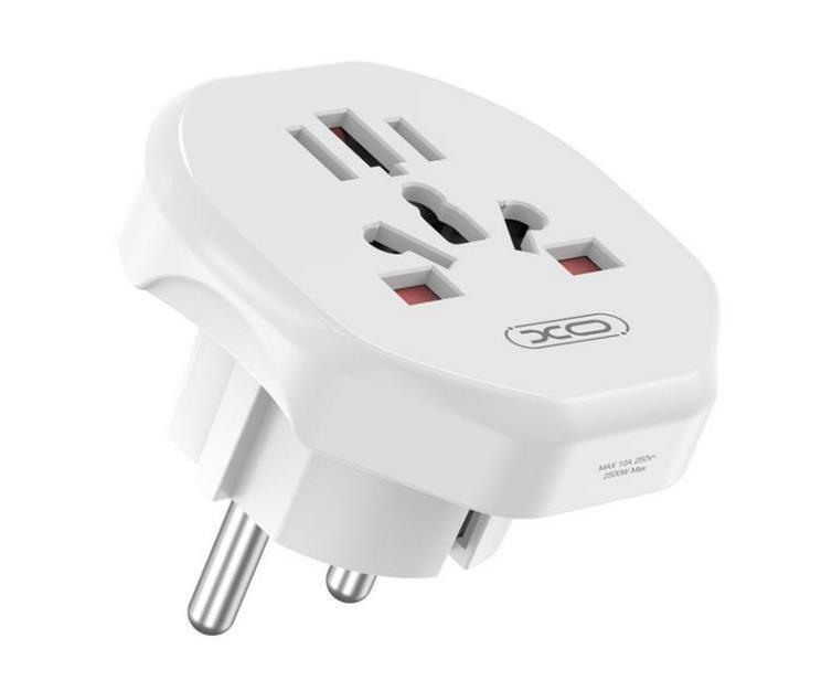 Adapter za mrežu XO Design WL23 US / UK / AU / FI / CN - Europa, Bijeli
