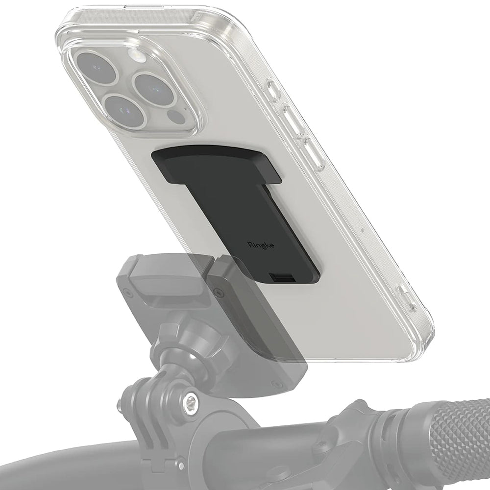 Adapter za telefon Ringke Quick & Go za nosač bicikla, Set 2 komada, Crna