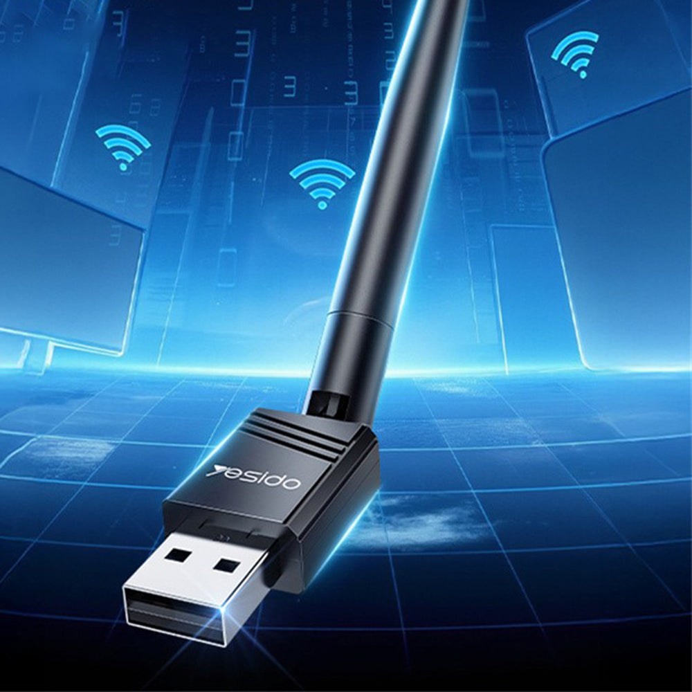 Bežični adapter Yesido WP11, 150Mbps, Crni