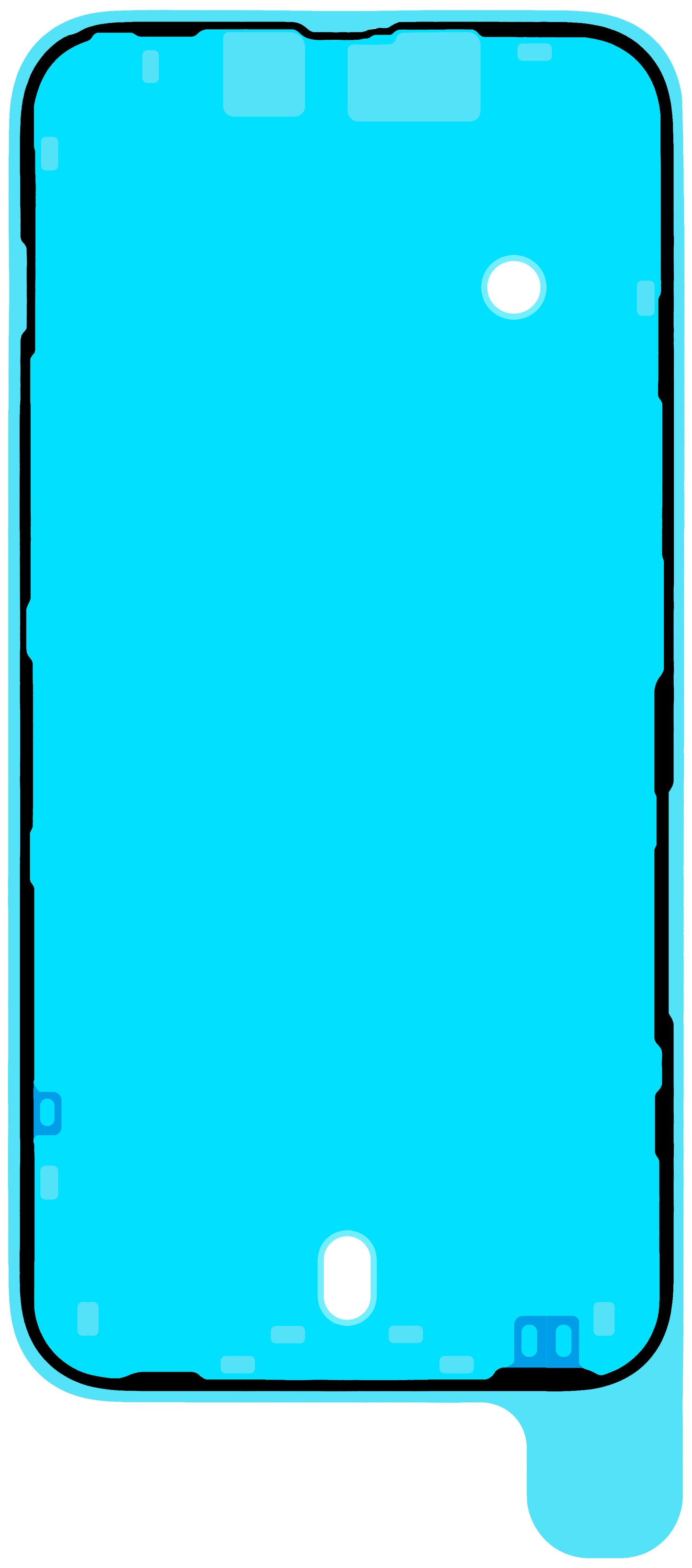 Ljepilo za poklopac baterije Apple iPhone 14 Plus, Service Pack 923-08092