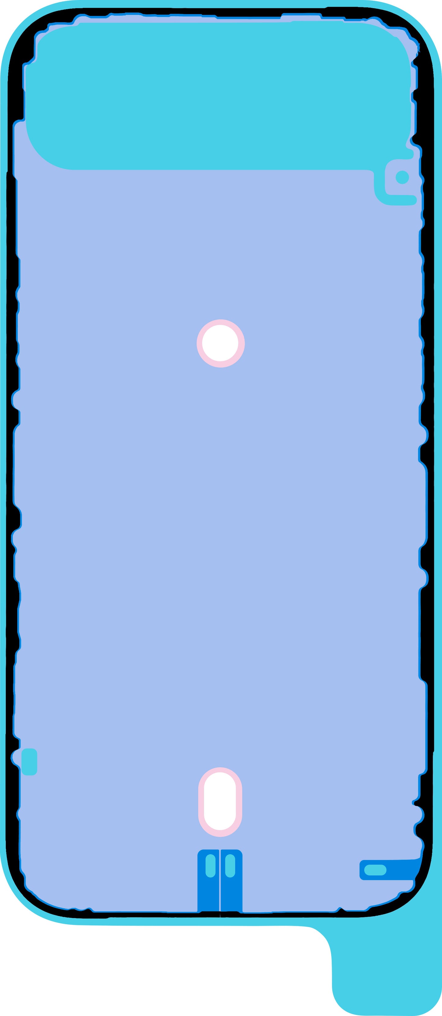 Ljepilo za poklopac baterije Apple iPhone 17 Air, Service Pack 923-12838