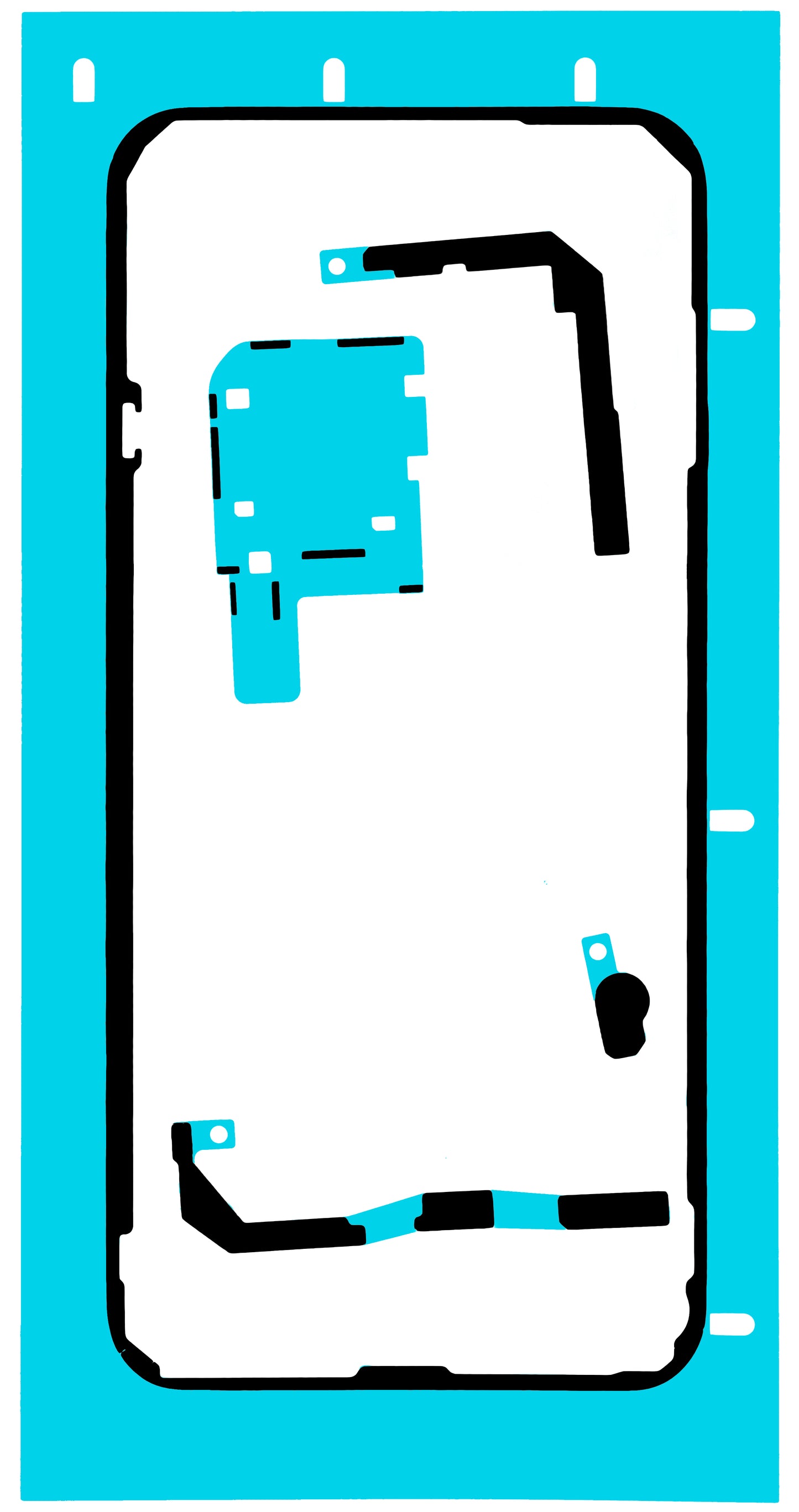 Ljepilo za poklopac baterije Honor 400, Service Pack 5163AFJH