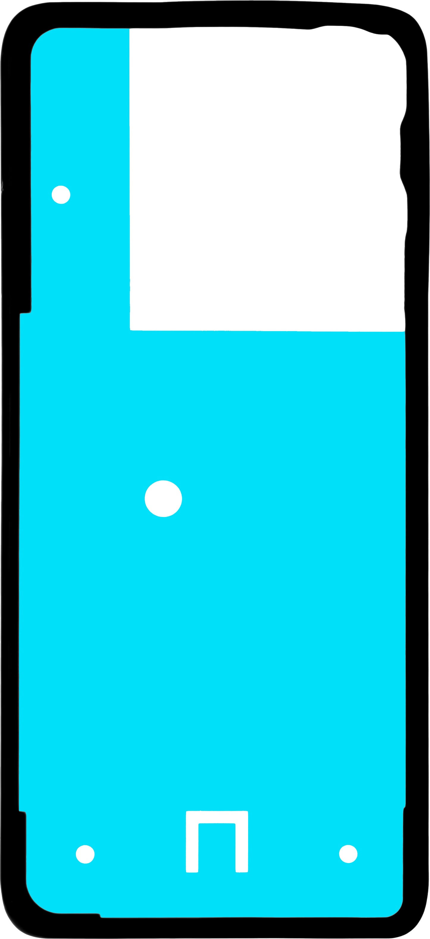 Ljepilo za poklopac baterije Motorola ThinkPhone 25 / Edge 50 Neo, Service Pack 5948C28389