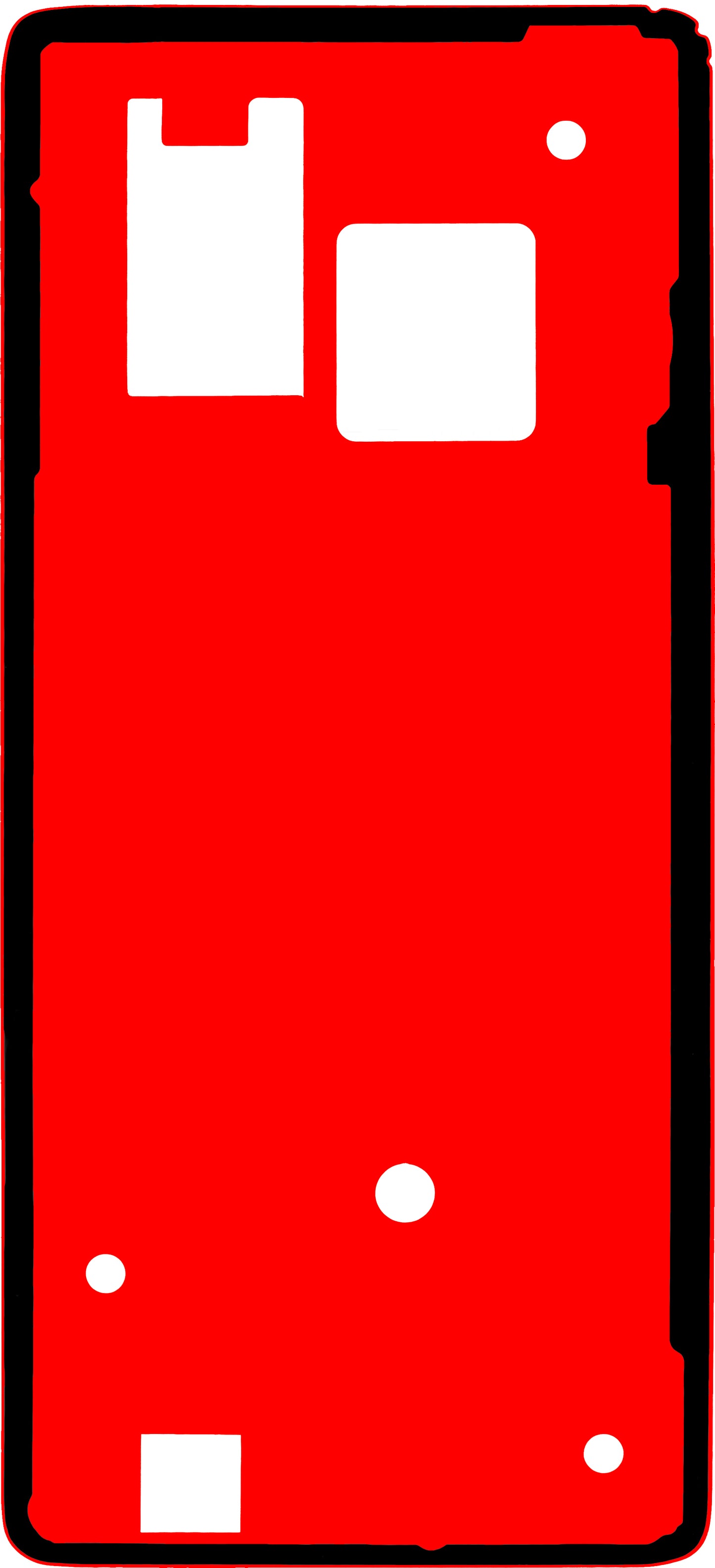 Ljepilo za poklopac baterije Motorola Moto G85, Service Pack 5948C24892