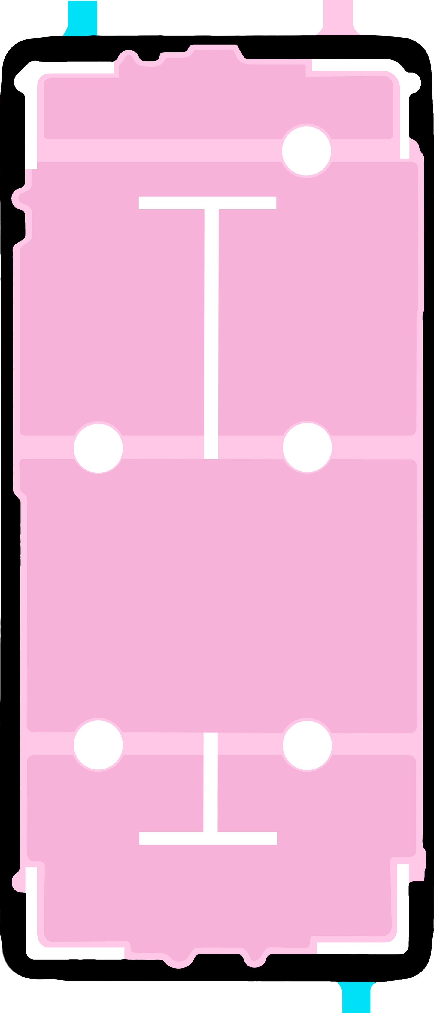 Ljepilo za poklopac baterije Realme GT 7, Service Pack 612717000517