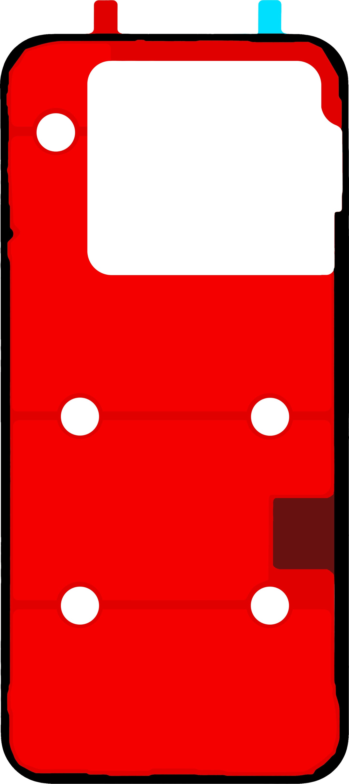 Ljepilo za poklopac baterije Realme GT 8 Pro, Service Pack 612717000788