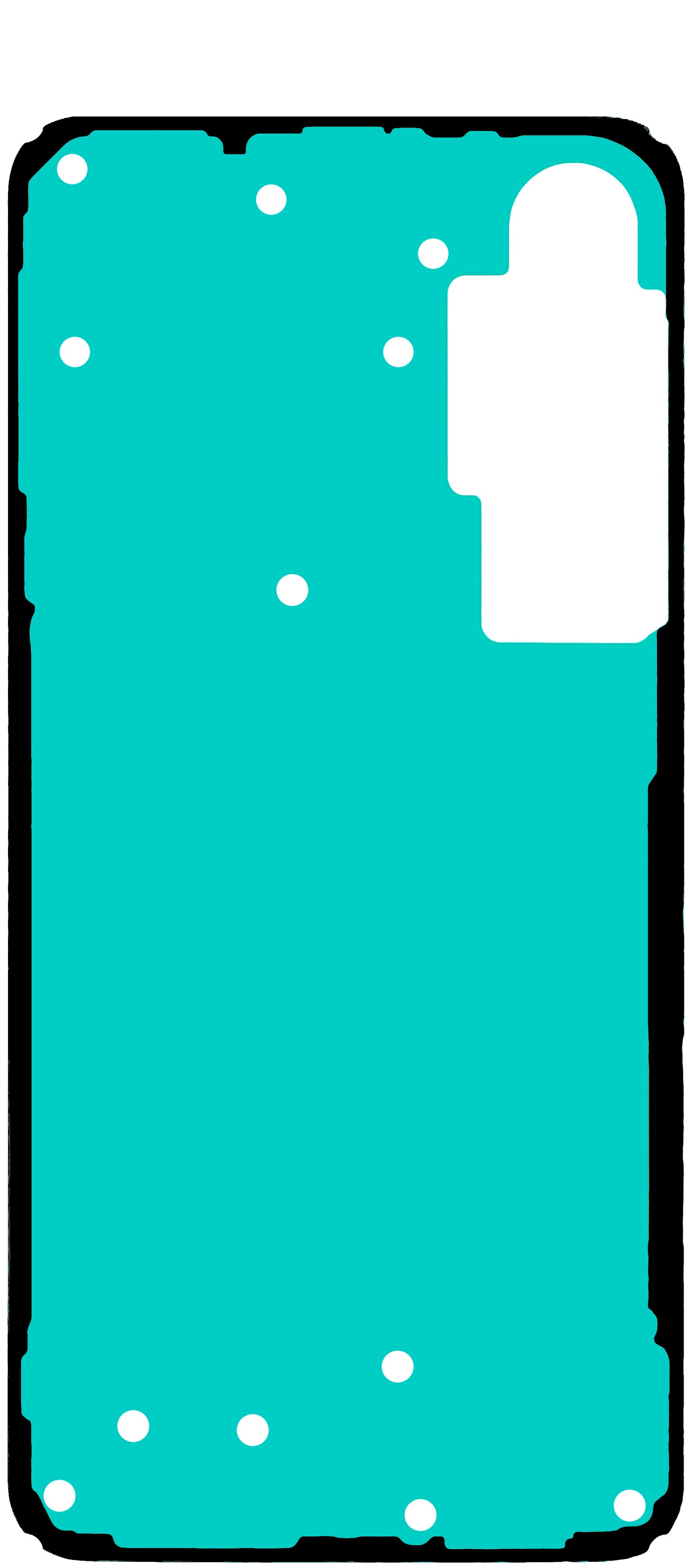Ljepilo za poklopac baterije Samsung Galaxy S24 FE S721, Service Pack GH81-26418A