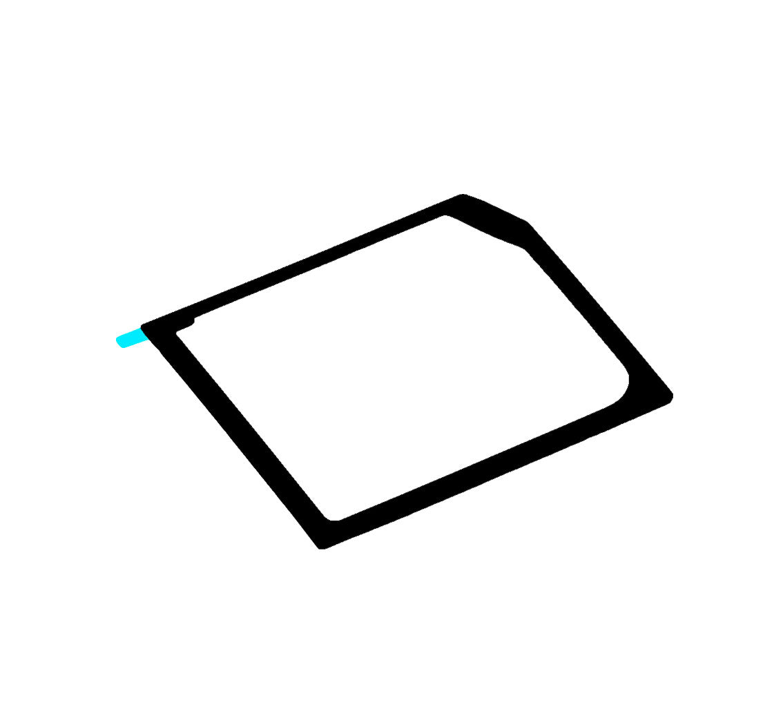 Ljepilo za zvučnik Huawei Mate X7, Service Pack 51630NED