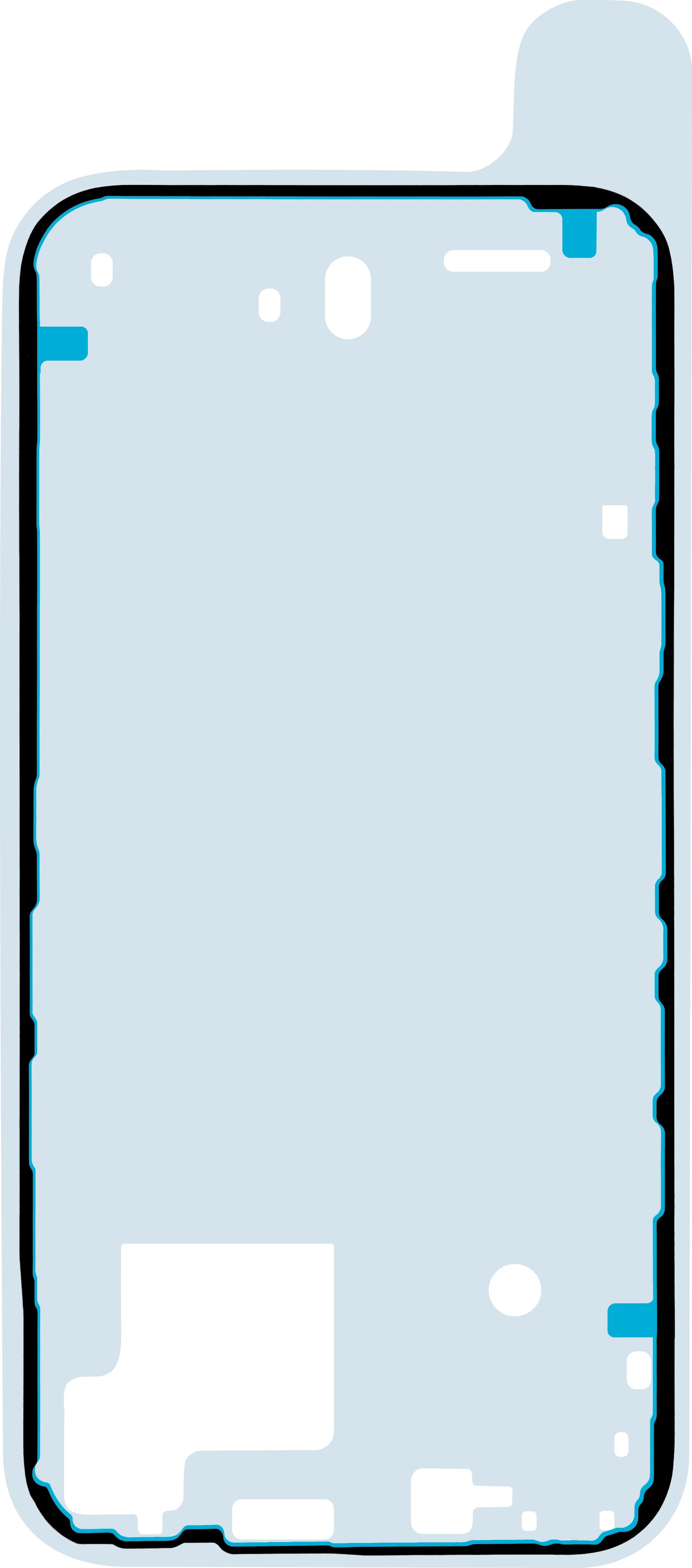 Ljepilo za zaslon Apple iPhone 14 Plus, Service Pack 923-08093