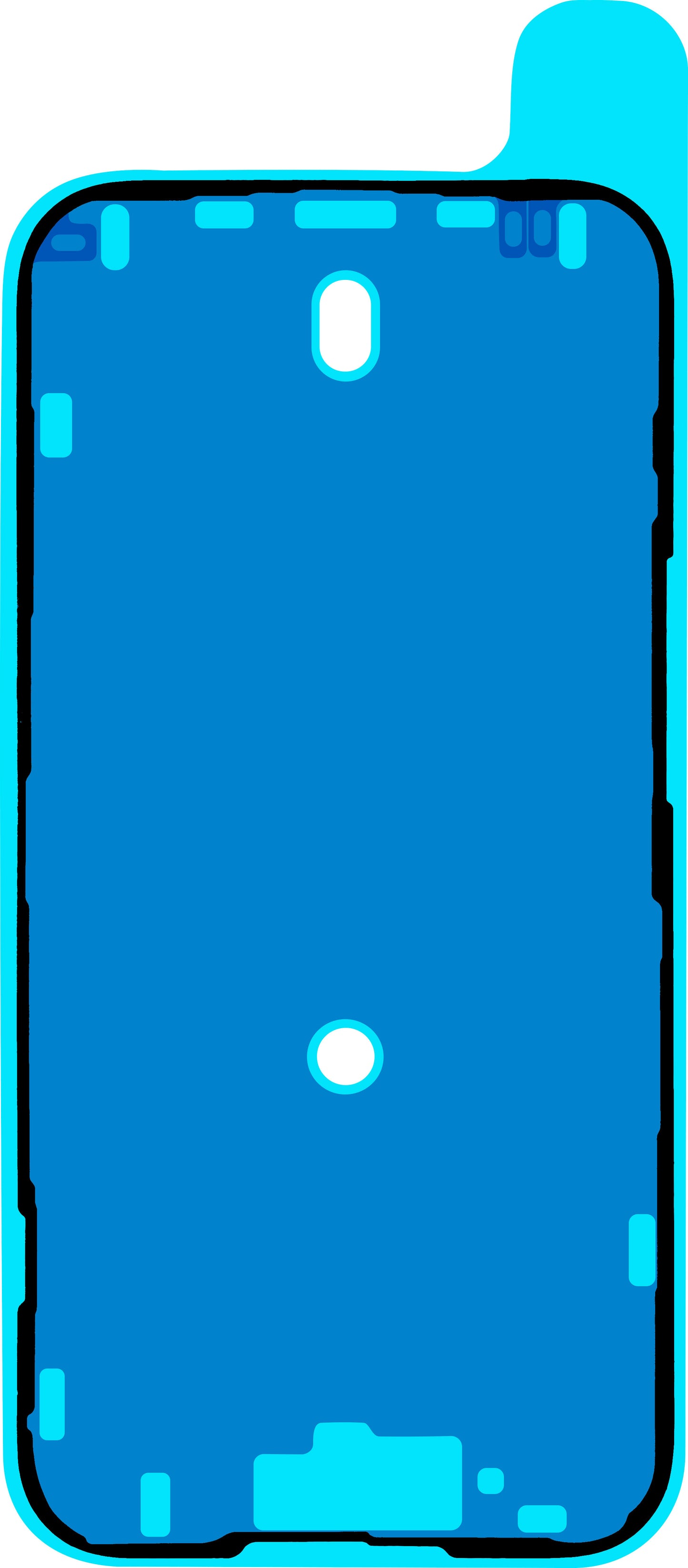 Ljepilo za zaslon Apple iPhone 15, Service Pack 923-09184