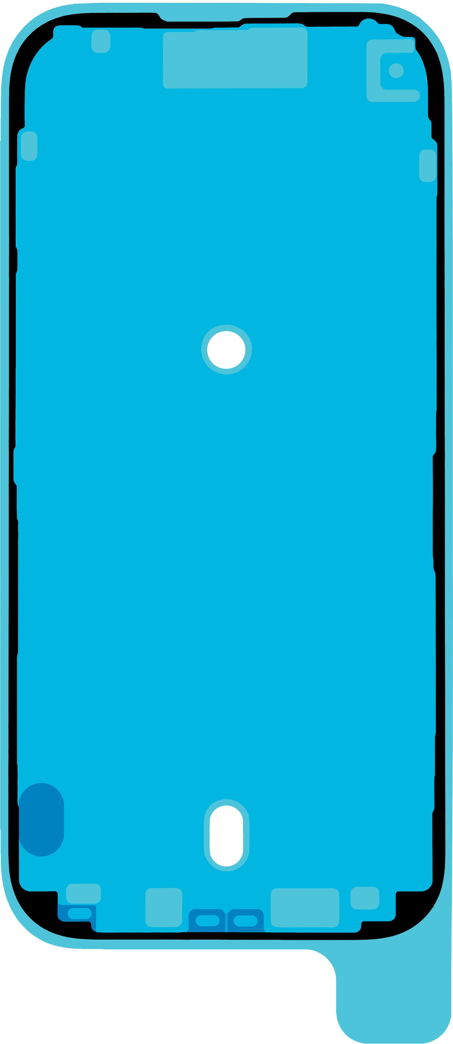 Ljepilo za zaslon Apple iPhone 16 Pro, Service Pack 923-11067