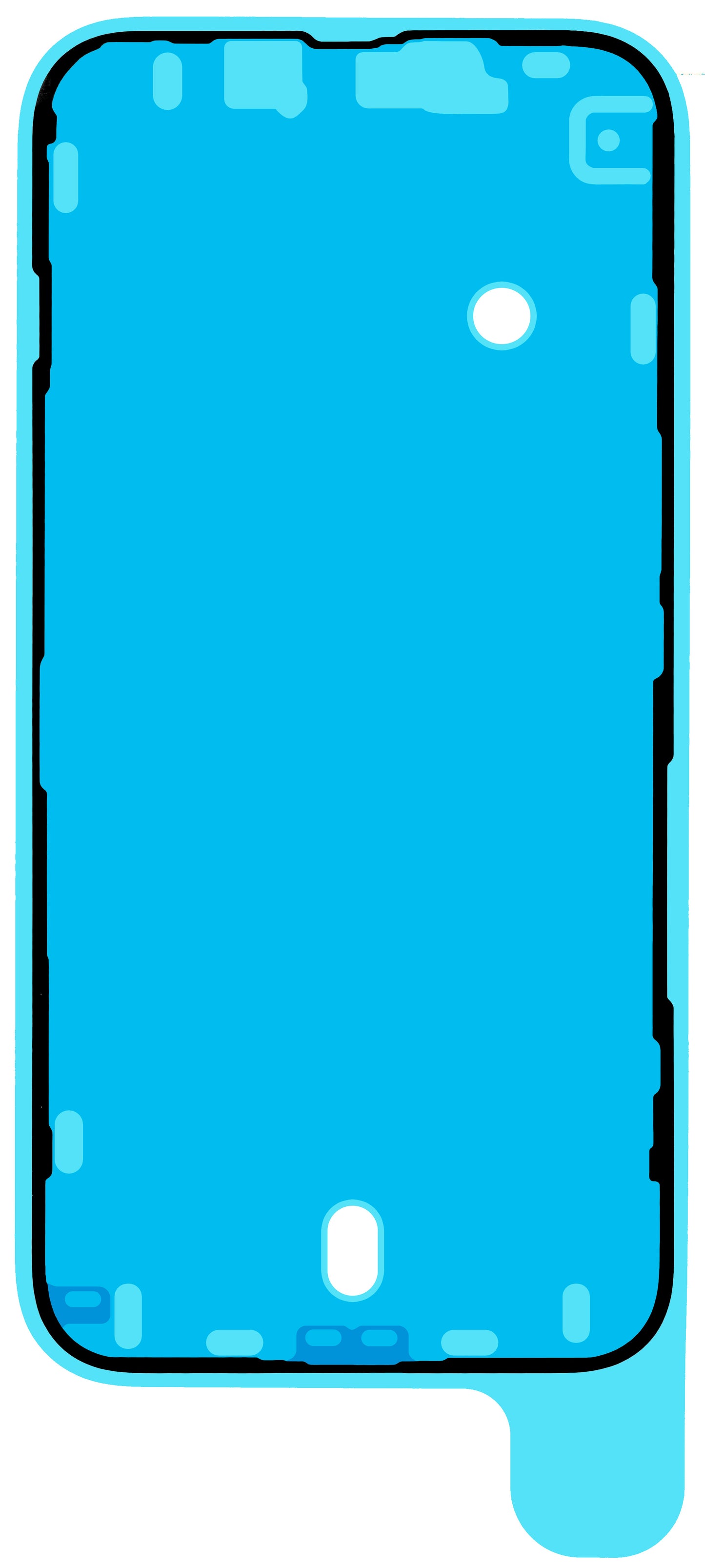 Ljepilo za zaslon Apple iPhone 16e, Service Pack 923-12051