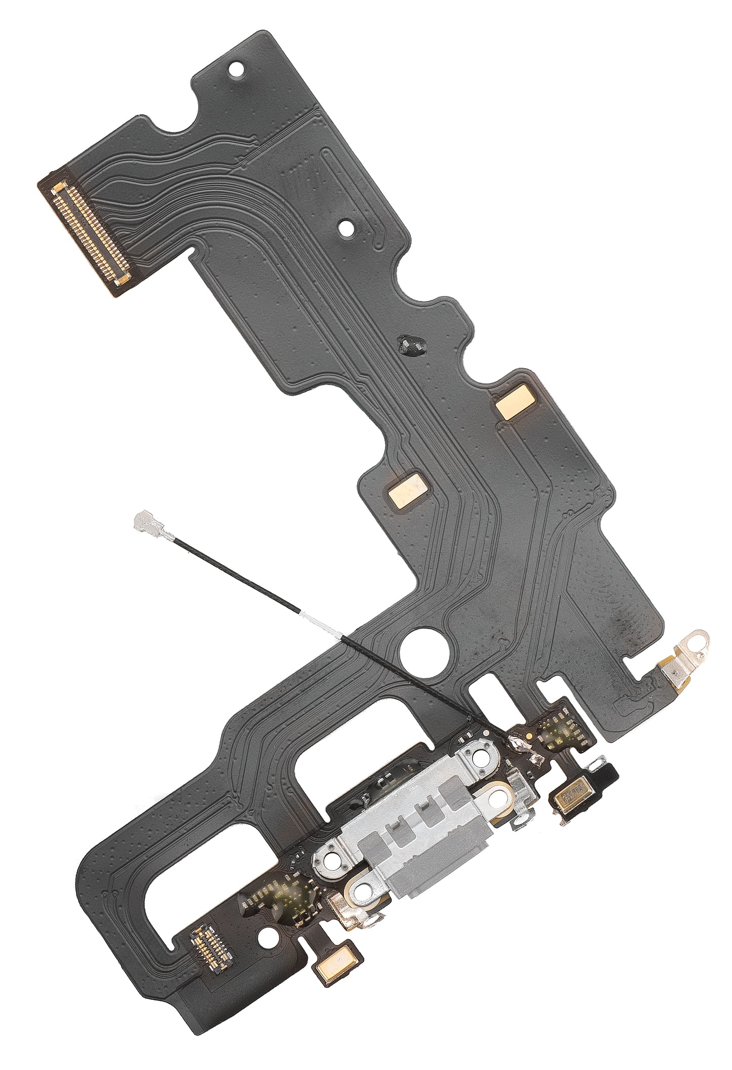 Traka s konektorom za punjenje - Mikrofon za Apple iPhone 7, Srebrna