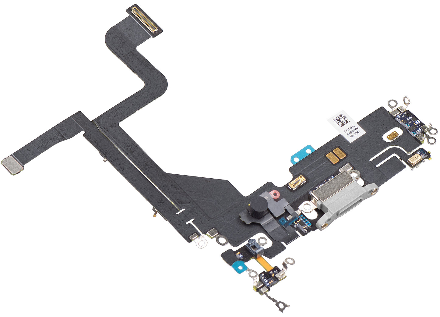 Traka s priključkom za punjenje - Mikrofon Apple iPhone 13 Pro, Srebrna