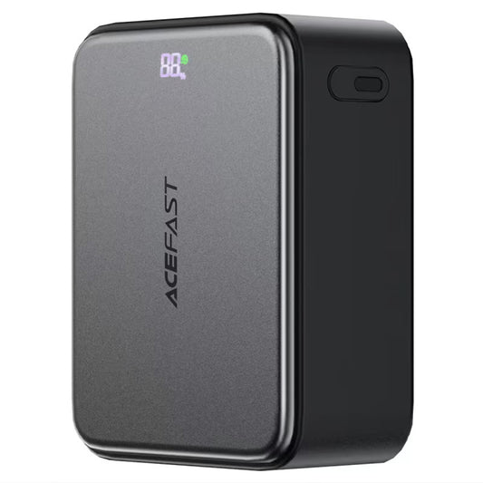 Vanjska baterija Acefast M28, 10000mAh, 22.5W, QC + PD, 1 x USB-A - 2 x USB-C, Crna