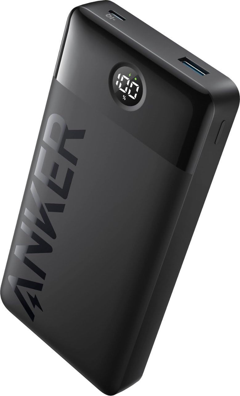 Vanjska baterija Anker PowerCore 326, 20000mAh, 15W, 1 x USB-A - 1 x USB-C, Crna A1367G11